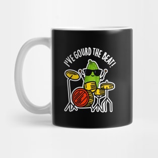 I've Gourd The Beat Cute Drummer Veggie Pun Mug